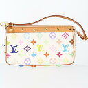 ルイヴィトン【Louis Vuitton】M92649 ポシェット・アクセソワ—ル ブロン ポーチ マルチカラー モノグラム 化粧 メイク 女性/レ...