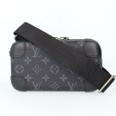 LOUIS VUITTON【ルイヴィトン】M45579 ホライゾン・クラッチ モノグラム エクリプス ショルダーバッグ ブラック グレー メンズ/男性 ブランド...