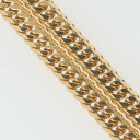 喜平 K18 6面ダブル 喜平ネックレス 20g (20.9g/50cm)六面 6面W キヘイ シングルストッパー レディース メンズ ユニセックス 18金 7...