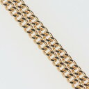 喜平 K18 2面シングル 喜平ネックレス 10g (10.1g/50cm)二面 2面S キヘイ 引輪 レディース メンズ ユニセックス 18金 750 貴金属 アクセサリー ジュエリー プレゼント ギフト 贈り物 資産 ゴールド gold necklace 【中古】【A25-5768】h