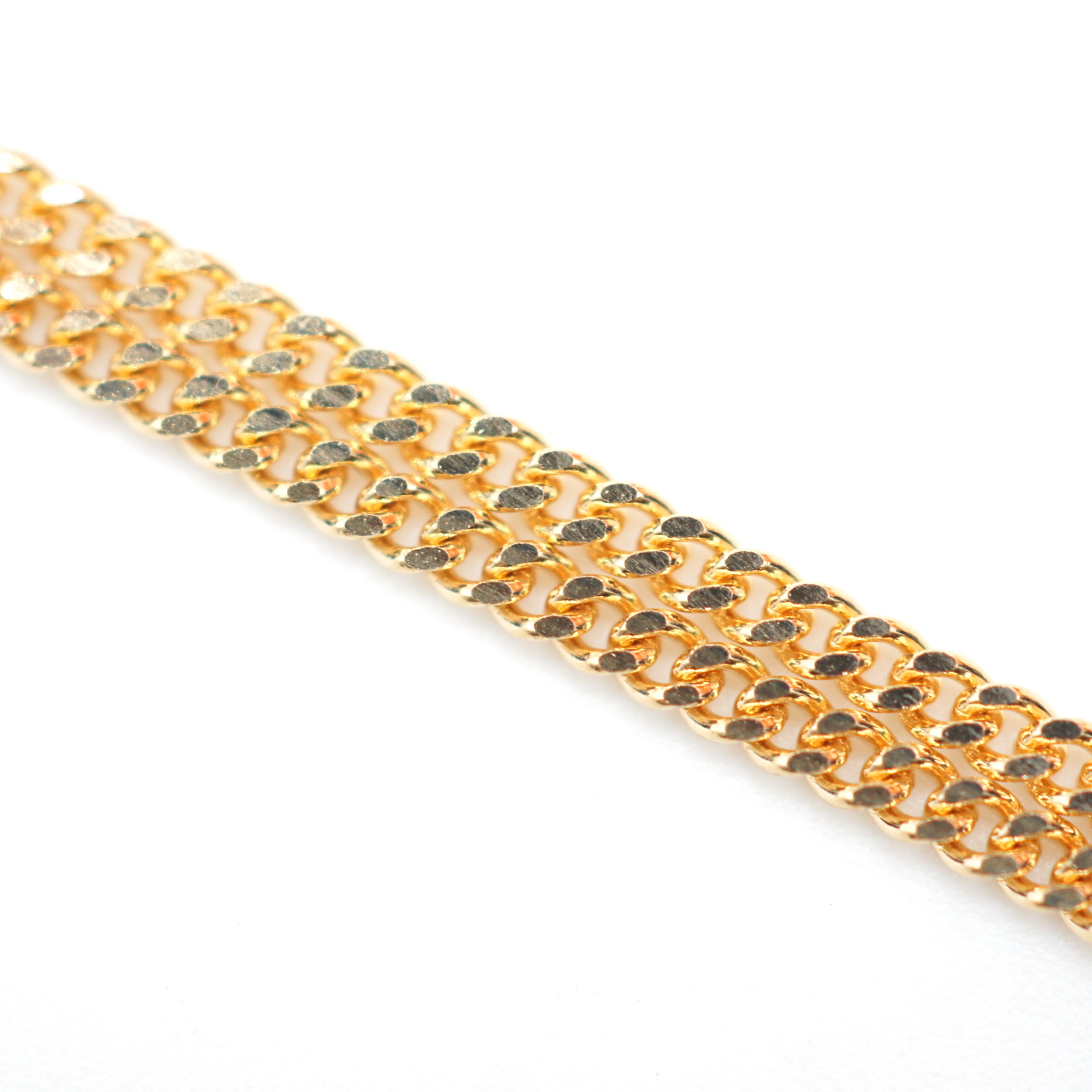 K18 喜平 2面S ネックレス 5,9g/50cm 2面シングル キヘイ レディース メンズ ユニセックス 18金 750 貴金属 アクセサリー ジュエリー ...