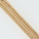 喜平 K18 6面ダブル 喜平ネックレス 20.9g/50cm)六面 6面W キヘイ シングルストッパー レディース メンズ ユニセックス 18金 750 貴金...