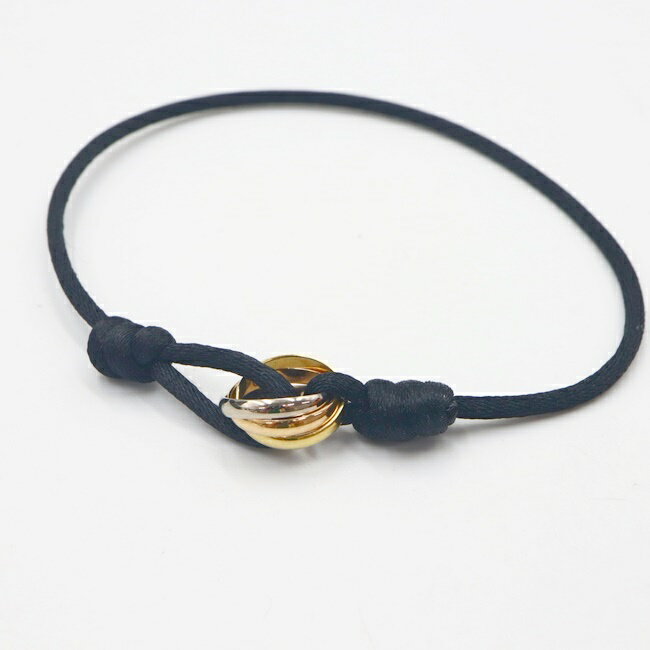 カルティエ【Cartier】B6016700 トリニティコードブレスレット K18YG/WG/PG  ...