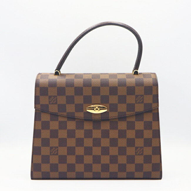 ルイヴィトン【Louis Vuitton】N51379 マルゼルブ ダミエ スペシャルオーダー レディース/女性 ゴールド金具 ハンドバッグ クラッチバッグ ギフト プレゼント 贈り物 お祝い【中古】k土浦