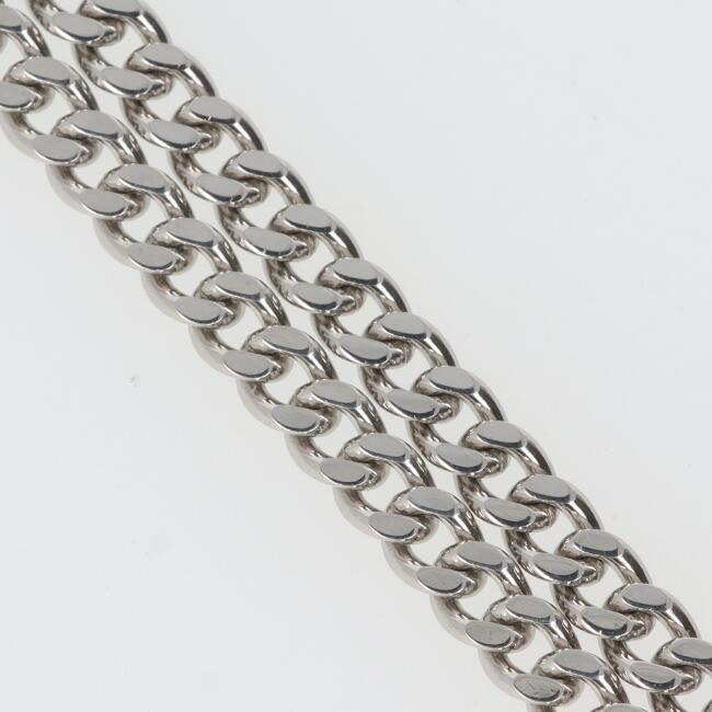 喜平 PT850 2面シングル 喜平ブレスレット 10g (10.2g/18cm)二面S 2面S キヘイ 引輪 レディース メンズ ユニセックス プラチナ/pl...