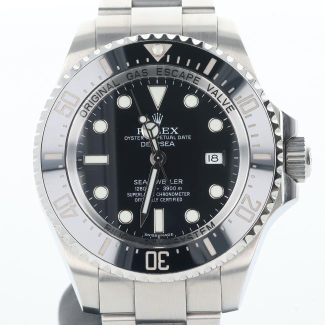 ロレックス【ROLEX】ロレックス シードゥエラー Sea-Dweller 116660 ディープシーメンズ 腕時計 デイト ブラック/黒文字盤 オートマ 自動巻き ウォッチ メンズ/男性 ギフト プレゼン【中古】k