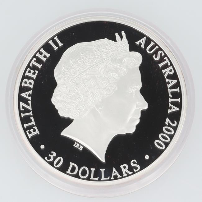 SV1000  2000ǯɥˡԥåǰ ȥꥢ ɥˡԥå2000 30ɥ 1kg   SYDNEY ROYAL AUSTRALIAN MINT/THE PBRTH MINTšt