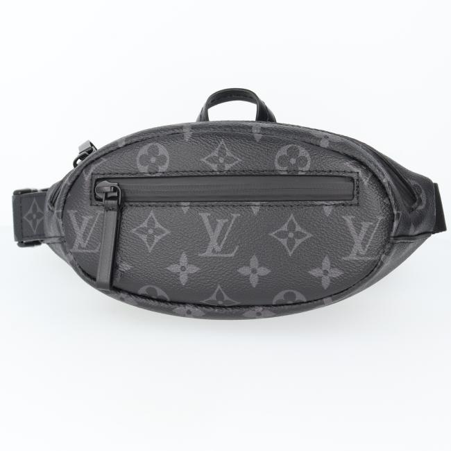 ルイヴィトン【Louis Vuitton】M82777 キャッチ・バムバッグ ボディバッグ モノグラム・エクリプス グレー/ブラック ブランド メンズ/男性 ブランド ボディバッグ シルバー金具 ギフト 贈り物 プレゼント【中古】h