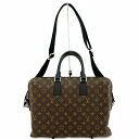 o 【LOUIS VUITTON】ポルトドキュマンジュール　M40868　モノグラムマカサー　ブラウン　ブラック　ショルダーバック　ビジネスバック　メンズ　男性　紳士用　茶色　【ルイヴィトン】【質屋かんてい局小山店】31004279318-61o-y