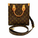 o【LOUIS VUITTON】ルイヴィトン M46265　サックプラBB　ハンドバッグ　 ショルダーバック　モノグラム　ブラウン　便利　収納　2WAYバック　【質屋かんてい局小山店】31008799318-15o-k