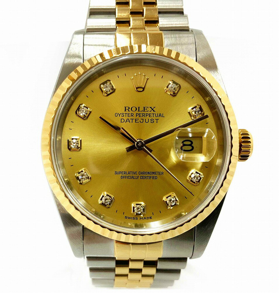 o【ROLEX】16233G　デイトジャスト K番