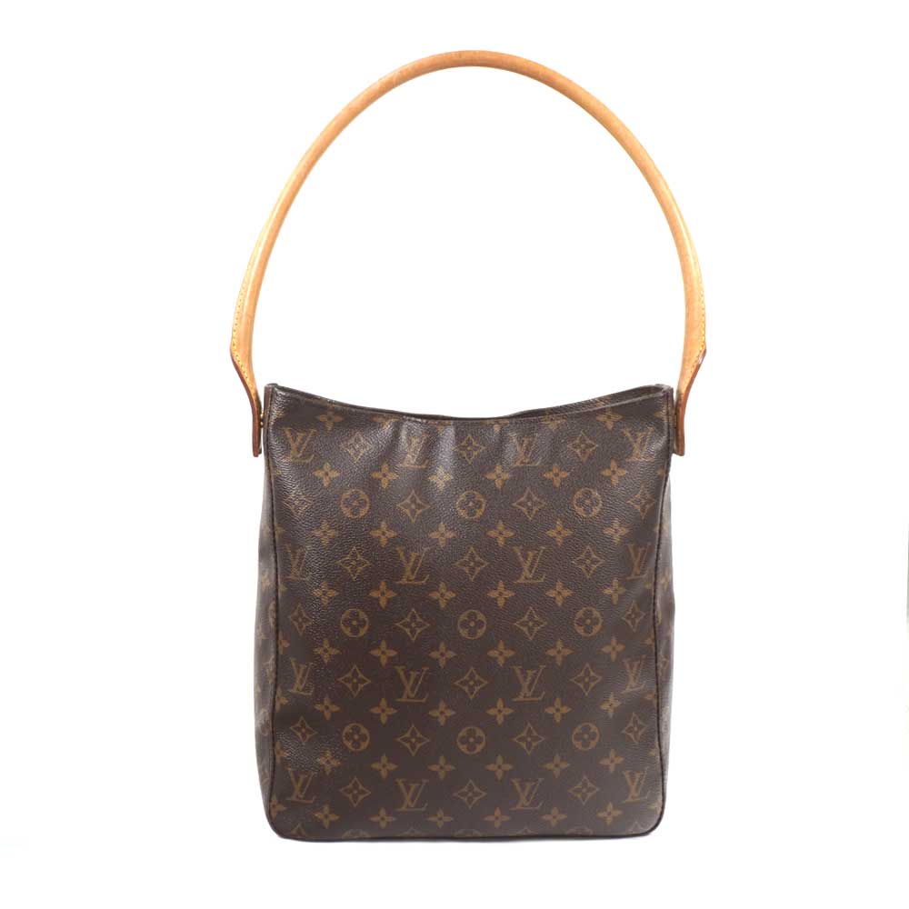 N【中古】【LOUIS VUITTON】ルイヴィトン　ルーピングGM　M51145　MI0020　モノグラム　ブラウン系　ショルダーバッグ　肩掛け　ワンショルダー　レディース　ブランドバッグ　送料無料　特別価格　那須塩原店★3100427-164n