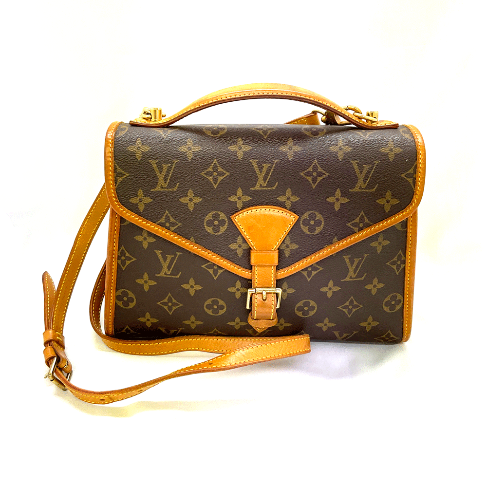 N【中古】【LOUIS VUITTON】ルイヴィトン　ベルエア　M51122　MI1905　モノグラム　ブラウン系　ハンド..