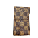 N【中古】【LOUIS VUITTON】ルイヴィトン エテュイシガレット N63024 CT1024 ダミエ エベヌ シガレットケース たばこ入れ 小物入れ 質...