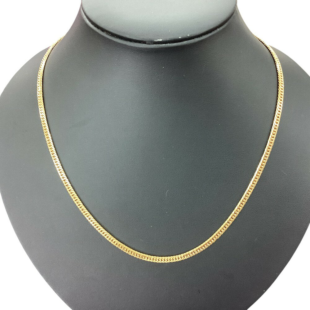 K　喜平　6面ダブルネックレス　K18　送料込　約50cm　約20.4g　ネックレス　ジュエリー　アクセサリー..