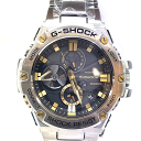 N【中古】【CASIO】カシオ G-SHOCK タフソーラー時計 GST-B1000-1A9JF ステンレス シルバーカラー×ベゼル/ベルト×ブラック文字盤 普段使い スポーツ アウトドア ブランド時計 腕回り約22cm 20気圧防水 質屋かんてい局那須塩原店★3100018-433n(2)