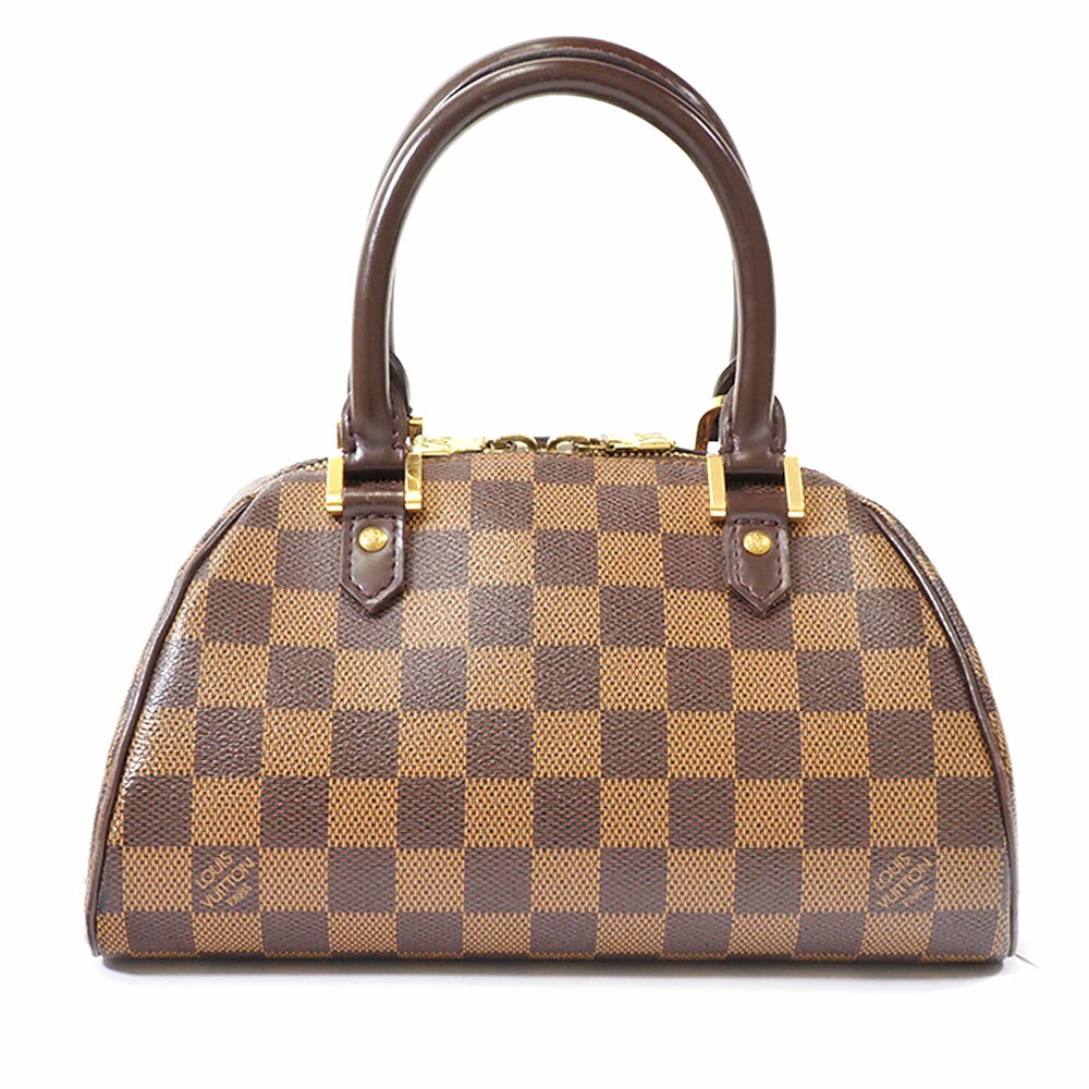 ルイヴィトン バッグ ダミエ（レディース） N【LOUIS VUITTON】ルイヴィトン　リベラミニ　N41436　CA0022　ダミエ　エベヌ トートバッグ レディース　ミニサイズ　キュート　人気　オススメ　 オシャレ　特別価格　送料込 質屋かんてい局那須塩原店 ★3100314-124n