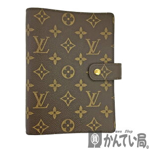 T【LOUIS VUITTON】アジェンダGM　R20106　モノグラム　ブラウン　手帳　手帳カバー　大き目　6穴式　中古　美品　定番　人気　ビジネス　普段使い　男女兼用　ユニセックス【ルイヴィトン】【中古】【質屋かんてい局戸祭店】31026899317-26ts