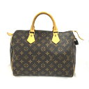 N【中古】【LOUIS VUITTON】ルイ ヴィトン　スピーディ30　M41526　TH0967　モノグラム　ブラウン系　ボストンバッグ　ハンドバッグ　レディース　ブランドバッグ　旅行　普段使い　質屋かんてい局那須塩原店★3100314-173n