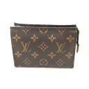 N【中古】【LOUIS VUITTON】ルイヴィトン ポッシュトワレ15 M47546 DU1163 モノグラム 小物入れ コインケース キーケース カード入...