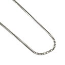 N【中古】【喜平】Pt850喜平ネックレス2面シングル 約40cm 総重量約11.5g Pt850 幅約2.5mm プラチナ シンプル メンズ レディース 特別...