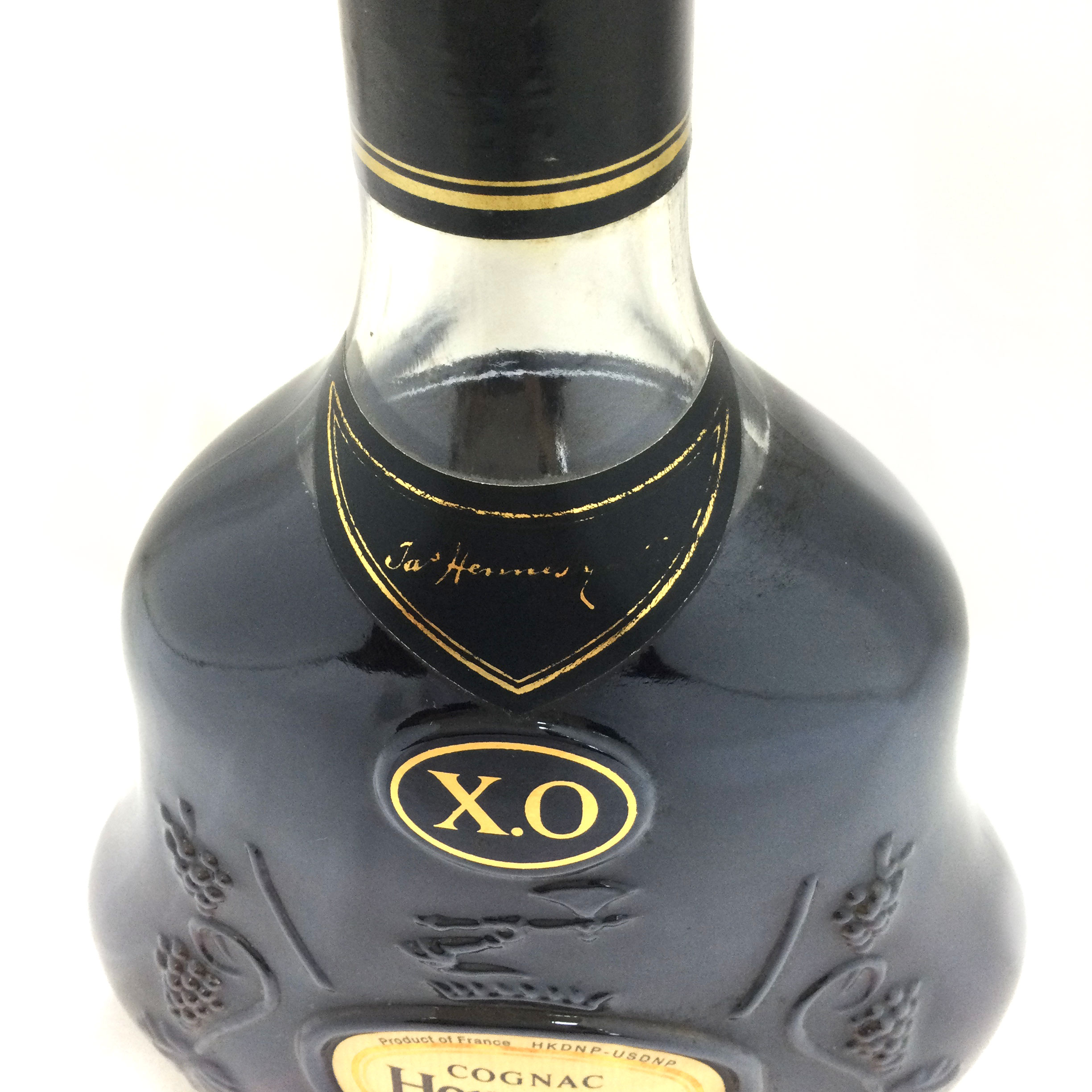 N【中古】【ブランデー】ヘネシーXO　金キャップ　クリアボトル　700ml 　40％　原産国フランス　未開封　古酒　洋酒　コニャック　ヴィンテージ　インテリア　かんてい局那須塩原店 ★3105755-25n 3