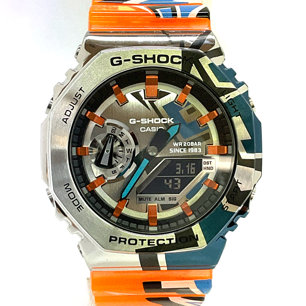 オレンジが差し色のハイエンドG-SHOCK | DIRTSPORTS