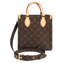 N【LOUIS VUITTON】ルイヴィトン　サックプラBB　M46265　RFID　モノグラム　ブラウン系　メンズ　レディース トートバッグ　ショルダーバッグ　普段使い　おススメ　箱/布袋付属　送料無料　特別価格　那須塩原店★3100879-56n