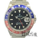 T【ROLEX】GMTマスター 16700 ペプシ 青 赤 ステンレスチール S番1993年頃製造 タイミング調整済 仕上済 自動巻 オートマティック メンズ 男性 希少 カッコイイ 送料込み 特別価格 お買得 中古【ロレックス】【かんてい局宇都宮戸祭店】31000049315-73t-ht