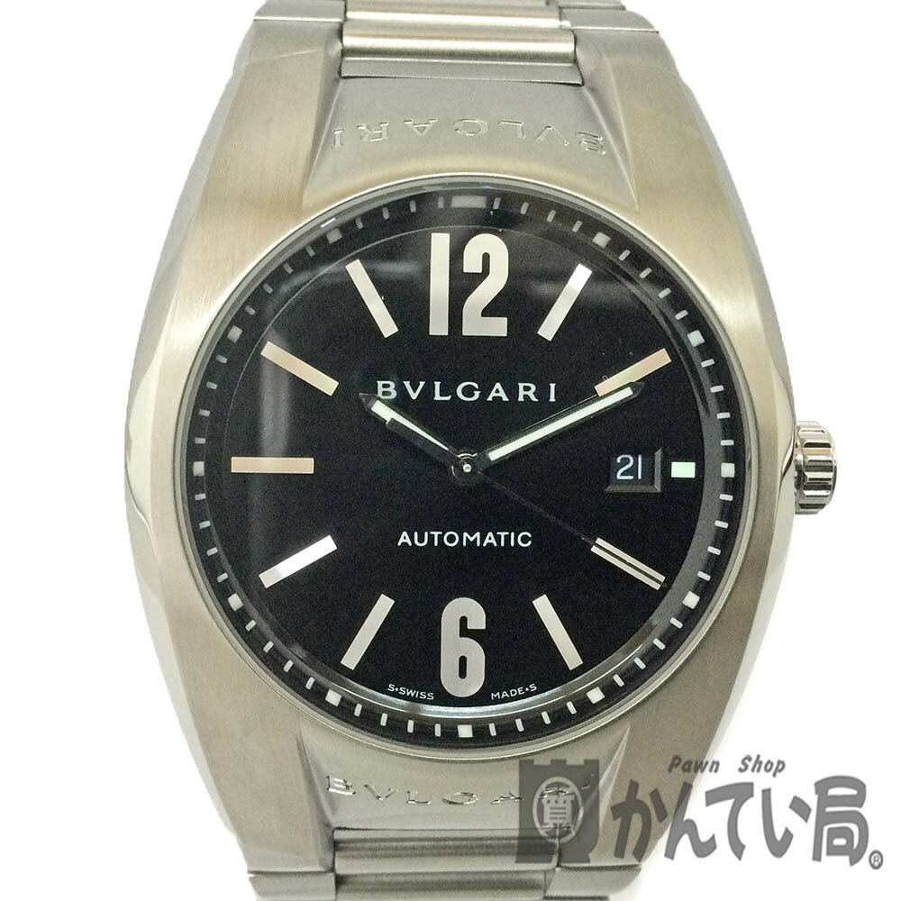 T【BVLGARI】 エルゴン　EG40S　ステン