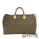 T【LOUIS VUITTON】スピーディ40　M41522　モノグラム　ブラウン　茶色　PVC　ハンドバッグ　ボストンバッグ　旅行　中古【ルイ ヴィトン】【質屋かんてい局宇都宮戸祭店】21-3515-ht