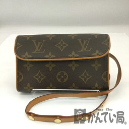 ショルダーバッグ T【LOUIS VUITTON】ポシェットフロランティーヌ　M51855　モノグラム　ポーチ　ショルダーバッグ　レディース　ブラウン　コンパクト　ミニバッグ【ルイ ヴィトン】【大特価価格】【かんてい局宇都宮戸祭店】31006539317-3t-k