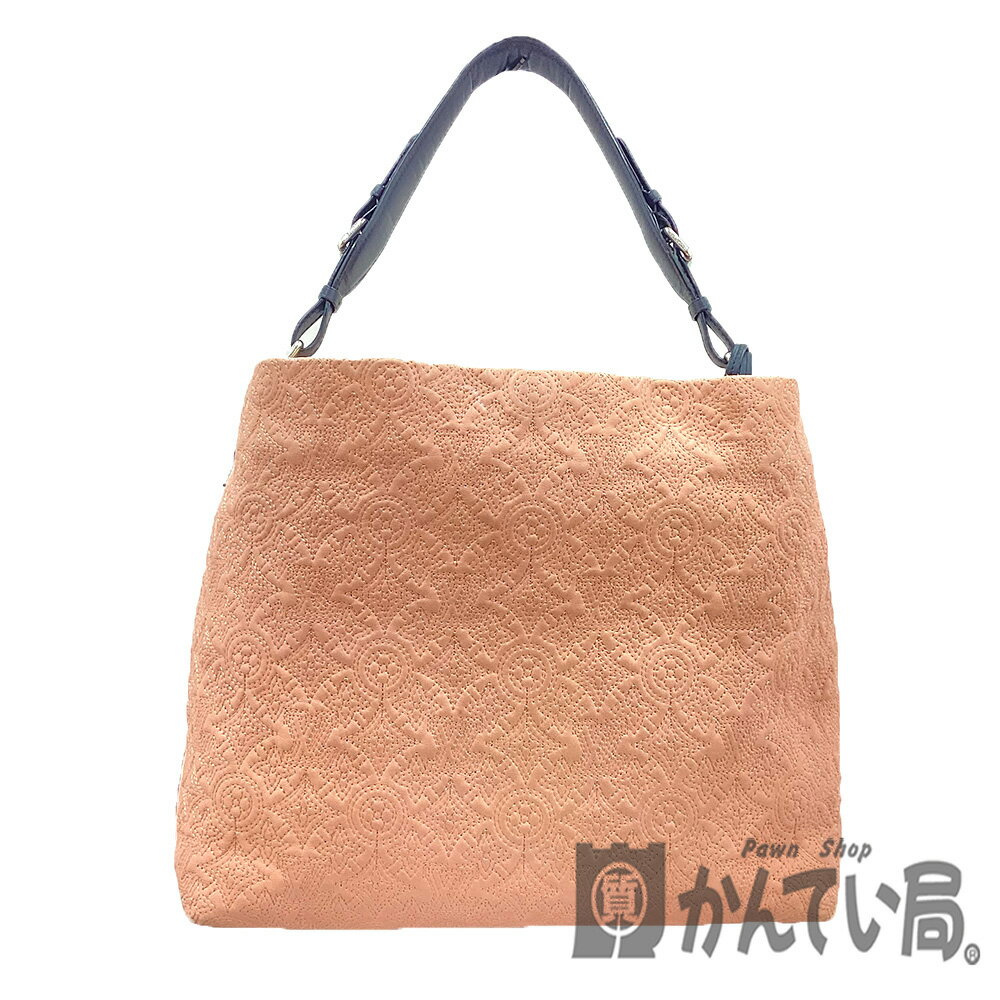 K　LOUIS VUITTON　ホーボーPM　M93154　FO5132　モノグラム　アンティア　レザー　ピンク系　トートバッグ　布袋　送料無料　特別価格　お値打ち品　貴重　ワンショルダー　レザー　マグネット　レディース　ルイヴィトン　中古　質屋かんてい局　鹿沼店31004279310-19k-m