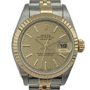 K　ROLEX　デイトジャスト　79173　　A番　1998年頃製造　文字盤　ゴールド　コンビ　 自動巻　腕時計　レディース　女性　ゴージャス　王道　オーバーホール　仕上　人気　アナログ　特別　価格　ロレックス　質屋かんてい局　鹿沼店31002109318-8k