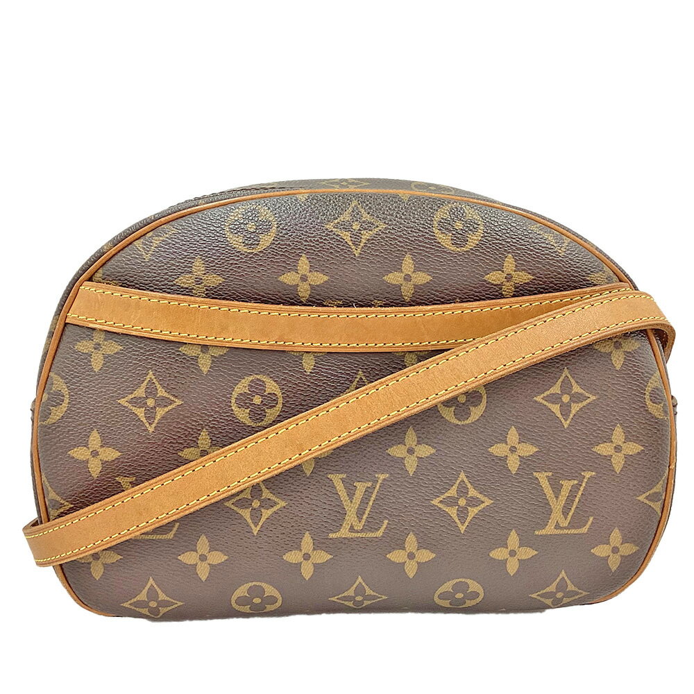 K LOUIS VUITTON ブロワ M51221 BA0053 モノグラム ブラウン PVC ショルダーバッグ コンパクト 肩掛けバッグ カジュアル 女性 レディース 中古 質屋かんてい局 鹿沼店 31004279310-339k