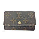 K LOUIS VUITTON ルイ ヴィトン 6連キーケース M62630 RFID ICチップ 本体のみ 送料込 ミュルティクレ6 モノグラム ブラウン 茶 メンズ お買い得 特別価格 男性 レディース お洒落 女性 ルイヴィトン 中古 質屋かんてい局 鹿沼店 31023509310-78k