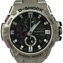 K CASIO G-SHOCK GST-B100-1AJF ケース幅約53mm 腕回り約20.5cm ラバー 樹脂 ソーラー 20気圧防水 Gショック 送料込 ...