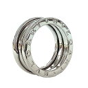 K【磨き済】BVLGARI B-ZERO1 ビーゼロワン 2バンドリング 51 約10.5号 K18WG ホワイトゴールド 18金 約8.2g レディース 女性 メンズ 男性 ブルガリ お買い得 特別価格 送料込 プレゼント 中古 質屋かんてい局鹿沼店 P2500671k