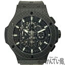 T【HUBLOT】ビッグバン アエロバン 311.QX.1124.RX メンズ時計 自動巻 ラバーベルト ブラック文字盤 シースルーバック ブラックセラミック 100m防水 現状販売品 ギャラ(印無し)クロノグラフ 【ウブロ】【大特価価格】【かんてい局宇都宮戸祭店】31000159315-1t