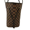 T【LOUIS VUITTON】ネヴァーフルMM N41603 ダミエ　エベヌ　ブラウン　トートバッグ　肩掛けバッグ　ビジネス　書類バッグ　マザーズバッグ　ポーチ付き　箱有　布袋有大き目　女性　レディース　中古【ルイヴィトン】【質屋かんてい局宇都宮戸祭店】31005409317-28tn 3