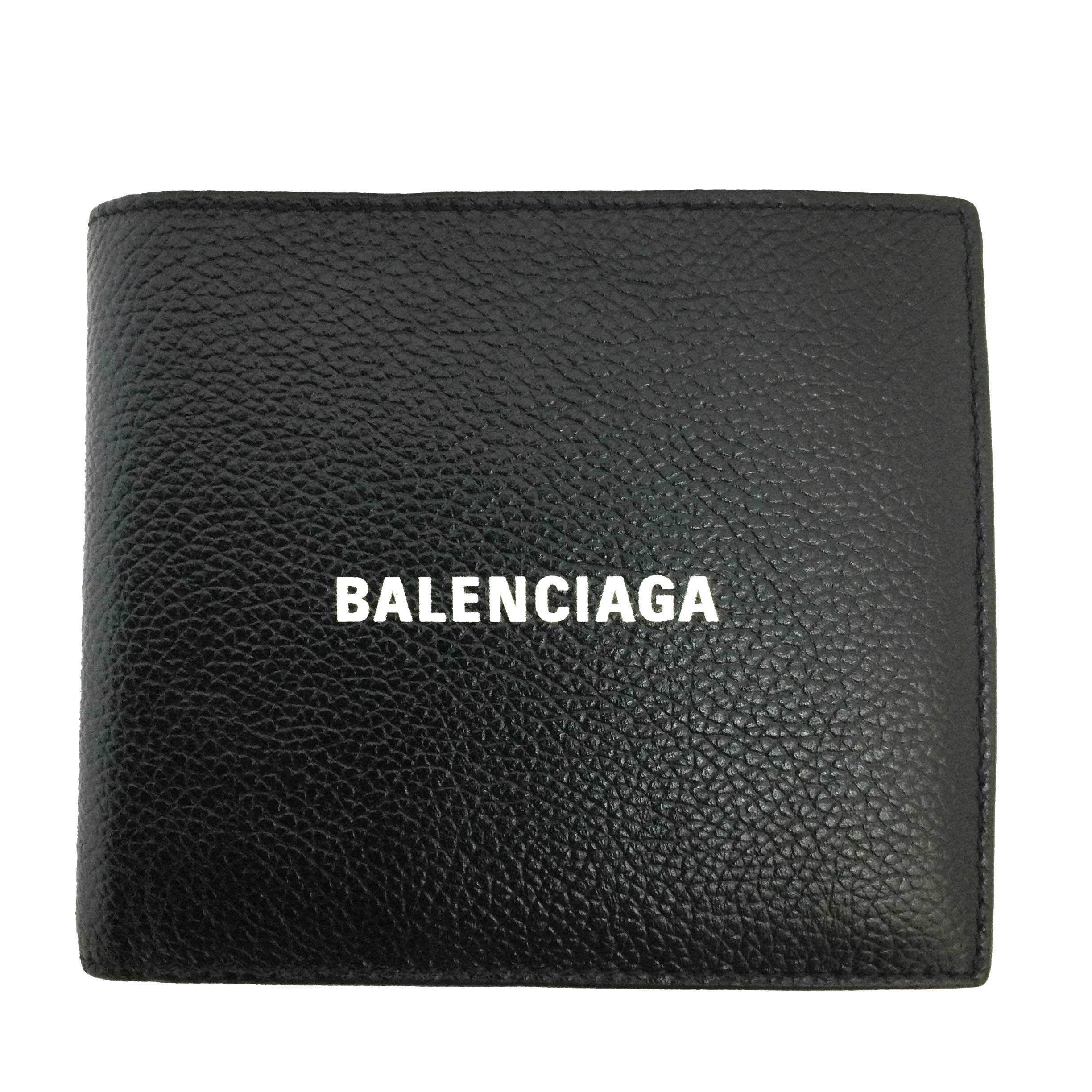 バレンシアガ 財布（レディース） T【BALENCIAGA】 二つ折り財布　スリム財布　594135　革　ブラック　札入れ　カード入れ　小銭入れ　メンズ　レディース　ユニセックス【バレンシアガ】【大特価価格】【かんてい局宇都宮戸祭店】31019089317-3tn