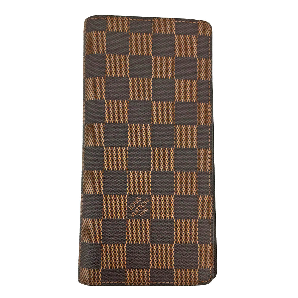 T【LOUIS VUITTON】ポルトフォイユ プラザ N60017 ダミエ エベヌ 札入れ 小銭入れ カード入れ メンズ 長財布 スリム 【ルイ ヴィトン】【中古】【大特価価格】【かんてい局宇都宮戸祭店】3101879316-209tn