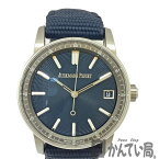 T【AUDEMARS　PIGUET】バイオーデマ・ピゲ　CODE11.59　 ステンレス　自動巻　オートマティック　ラバー　ブルー文字盤　シースルーバック　30m防水　デイト表示　ギャラ　現状販売　送料込　中古【オーデマ・ピゲ】【大特価価格】【かんてい局宇都宮戸祭店】31000249317-1th