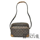 K　LOUIS VUITTON　ナイル　M45244　AR0073　布袋　送料込　モノグラム　ブラウン　PVC　塩化ビニル　ショルダーバッグ　肩掛け　女性　レディース　ルイヴィトン　お買い得　特別価格　普段使い　中古　質屋かんてい局　鹿沼店　31004279310-292k-m