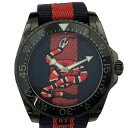 K GUCCI ダイブ スネーク YA136214 クオーツ 蛇 ナイロン ステンレス 腕時計 男性 メンズ 送料無料 特別価格 ケース45mm ウォッチ デ...
