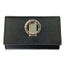 K BVLGARI 6連キーケース レザーブラッグ シンプル ユニセックス レディース 女性 メンズ 男性 ブランド ビジネス プレゼント ブルガリ 中古 質...