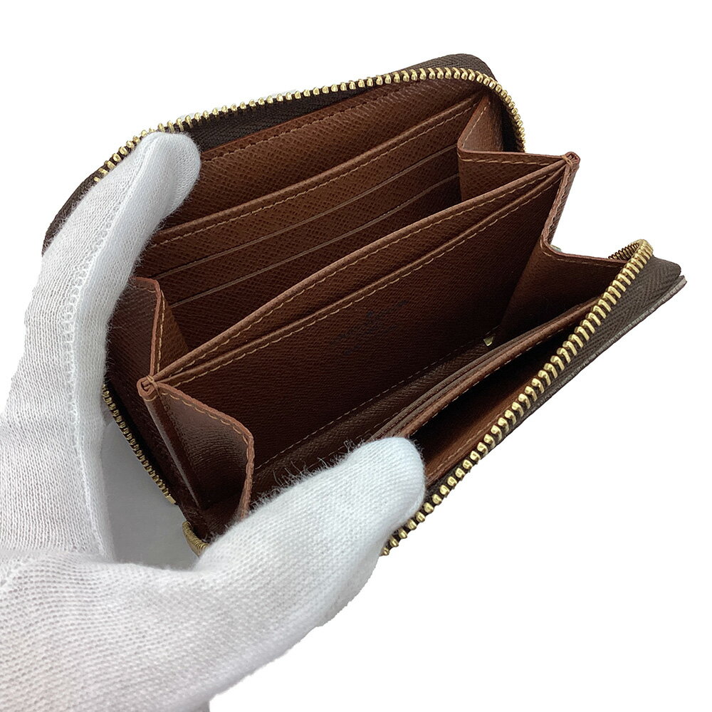 K LOUIS VUITTON ジッピーコインパース M60067 SN4122 モノグラム コインケース 小銭入れ レディース 女性 LV サブウォレット シンプル 財布 定番 ルイ ヴィトン 中古 質屋かんてい局 鹿沼店 P2500534k