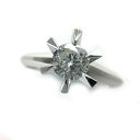 K ダイヤリング Pt900 約12号 0.355ct 送料込 約3.9g ダイヤ 誕生石 プラチナ 指輪 レディース 女性 ファッション ノンブランド お買い得 特別価格 シンプル 普段使い 中古 質屋かんてい局 鹿沼店 P2500881K