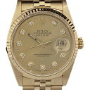 K【OH済】ROLEX デイトジャスト 16238G X番 1991年...(2)