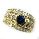 K 青石リング K18 750 金 約7.6g 約13号 0.64ct 0.78ct アクセサリー 指輪 ノンブランド 18金 宝石 女性 レディース ファッションリング 送料込 お買い得 特別価格 質屋かんてい局 鹿沼店 P2500554k